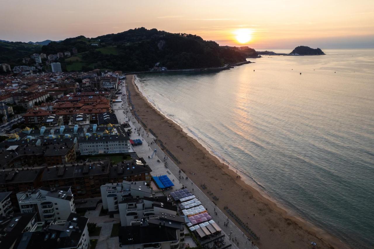 Zarautz Beach With Parking By Aston Rentals Ngoại thất bức ảnh